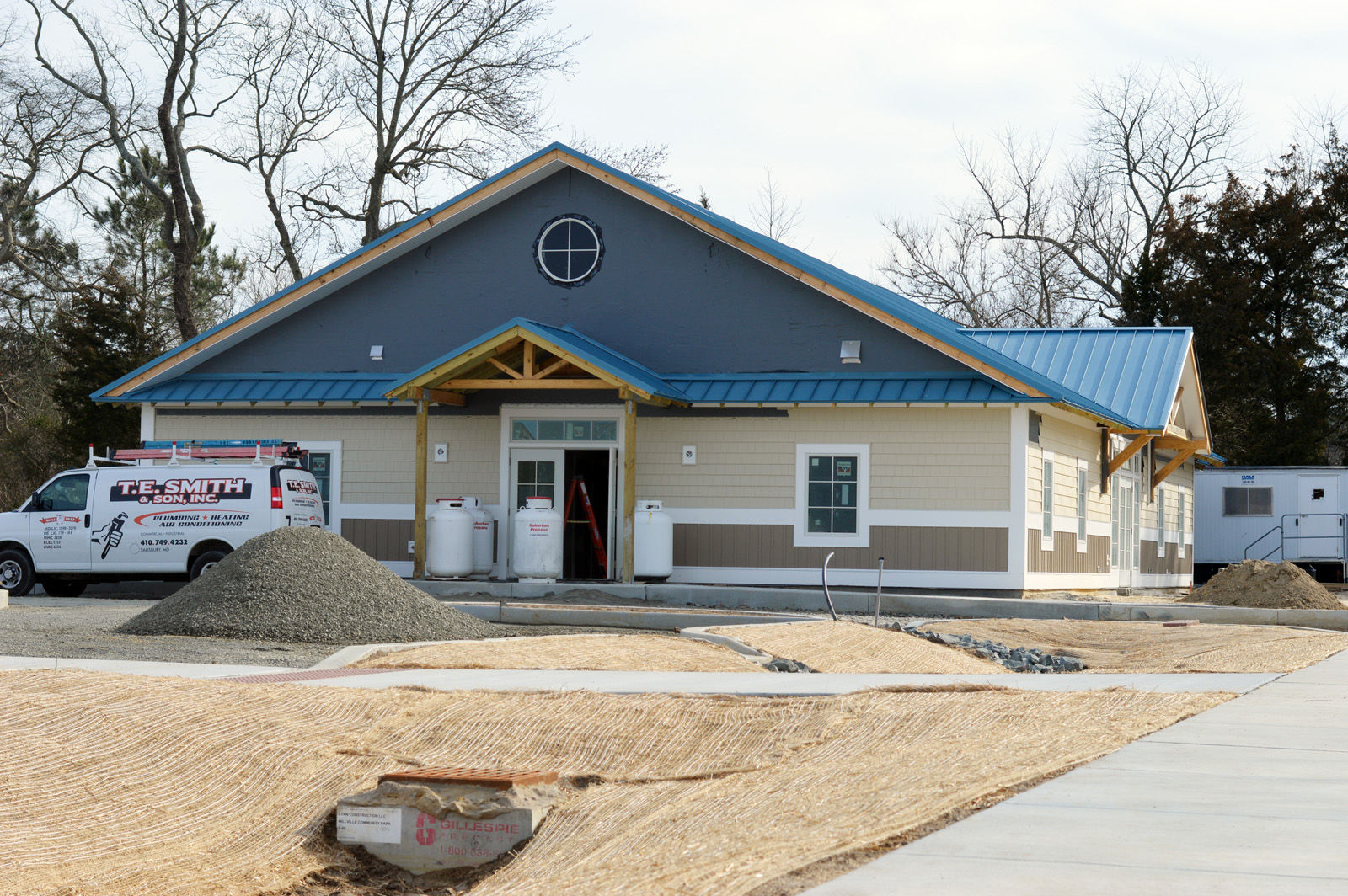 Millville Town Park nears completion